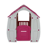 casinha de brinquedo infantil magical rosa belfix 2