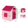casinha de brinquedo infantil magical rosa belfix 4