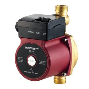 pressurizador de agua pl9 120w com fluxostato lorenzetti 1