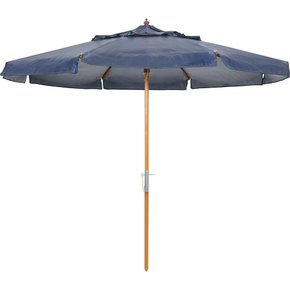 ombrellone positano em madeira e bagum 2 40m azul belfix 1