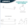 acessorios para banheiro 2000 f24 branco lorenzetti 3