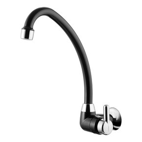 torneira de parede para cozinha 1168 f31 preta lorenzetti 1