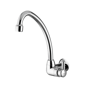 torneira de parede para cozinha bric 1168 f31 cromada lorenzetti 1