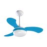 ventilador de teto petit 3 pas branco e azul ventisol 1