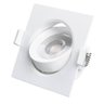 spot quadrado bivolt loren led 5w branco lorenzetti 1
