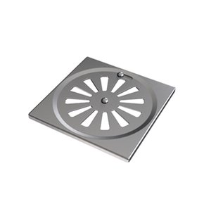 tampa de ralo inox 9cm quadrado docol 1