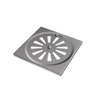 tampa de ralo inox 9cm quadrado docol 1