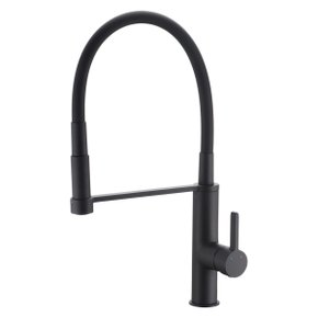 torneira monocomando com bica flexivel all black galla brava 1