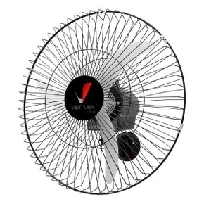 ventilador de parede ventura 60cm preto bivolt venti delta 1