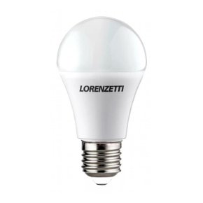 lampada bulbo de led 15w bivolt amarela 3000k lorenzetti 1