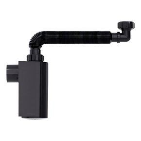 sifao para pia de cozinha universal preto com copo de parede blukit 1