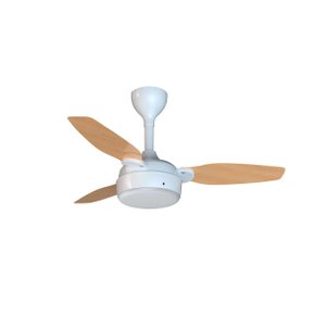 ventilador de teto com led legacy branco e pinus inverter ventisol 1