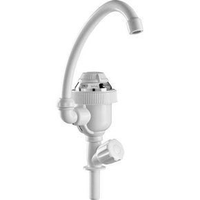 torneira eletrica bica alta de balcao tradicao sintex branco e cromado 1