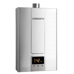 aquecedor de agua a gas lz 1600 de inox digital lorenzetti 1