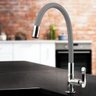 torneira de mesa para cozinha flexivel 1177 g27 cinza lorenzetti 2