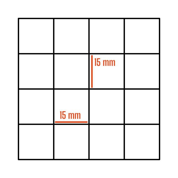 tela multiuso com revestimento pvc verde 15mm fronteira 5