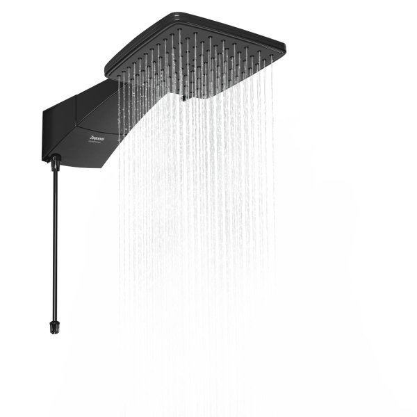 ducha chuveiro quadratta eletronica preta zagonel 2